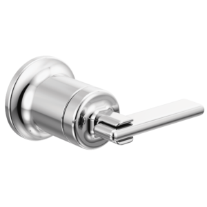 Brizo Allaria™: Two-Hole, Single-Handle Wall Mount Lavatory Faucet Lever Handle Kit In Chrome