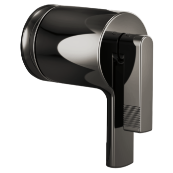 Brizo Kintsu®: TempAssure® Thermostatic Valve Trim Lever Handle Kit In Brilliance Black Onyx