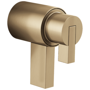 Brizo Litze®: TempAssure® Thermostatic Valve Trim Lever Handle Kit In Luxe Gold