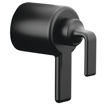 Brizo Allaria™: TempAssure® Thermostatic Valve Trim Twist Handle Kit In Matte Black