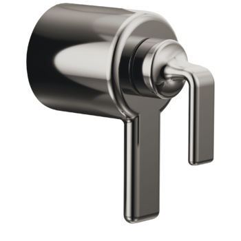 Brizo Allaria™: TempAssure® Thermostatic Valve Trim Twist Handle Kit In Brilliance Black Onyx
