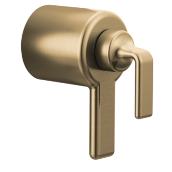 Brizo Allaria™: TempAssure® Thermostatic Valve Trim Twist Handle Kit In Luxe Gold