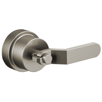Brizo Litze®: Pressure Balance Valve Only Trim Industrial Lever Handle Kit In Luxe Nickel