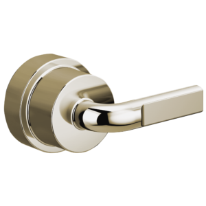 Brizo Litze®: Pressure Balance Valve Only Trim Notch Lever Handle Kit In Polished Nickel