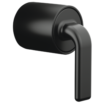 Brizo Allaria™: Pressure Balance Valve Trim Twist Lever Handle Kit In Matte Black