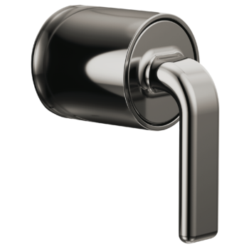 Brizo Allaria™: Pressure Balance Valve Trim Twist Lever Handle Kit In Brilliance Black Onyx