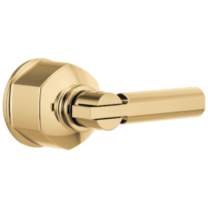 Brizo Invari®: Pressure Balance Valve Trim Lever Handle Kit In Polished Gold