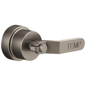 Brizo Litze®: Sensori® Thermostatic Valve Trim Industrial Lever Handle Kit In Luxe Nickel
