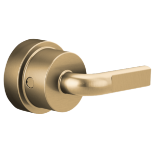 Brizo Litze®: Sensori® Thermostatic Valve Trim Notch Lever Handle Kit In Luxe Gold