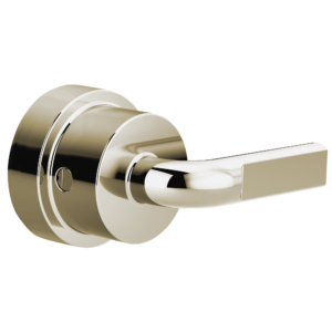 Brizo Litze®: Sensori® Thermostatic Valve Trim Notch Lever Handle Kit In Polished Nickel