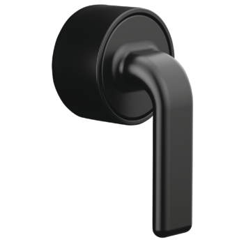 Brizo Allaria™: Sensori® Thermostatic Valve Trim Twist Lever Handle Kit In Matte Black