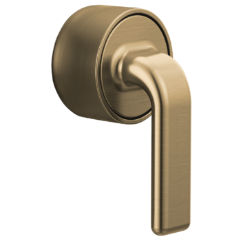 Brizo Allaria™: Sensori® Thermostatic Valve Trim Twist Lever Handle Kit In Luxe Gold