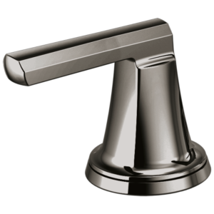 Brizo Levoir™: Roman Tub Lever Handle Kit In Brilliance Black Onyx