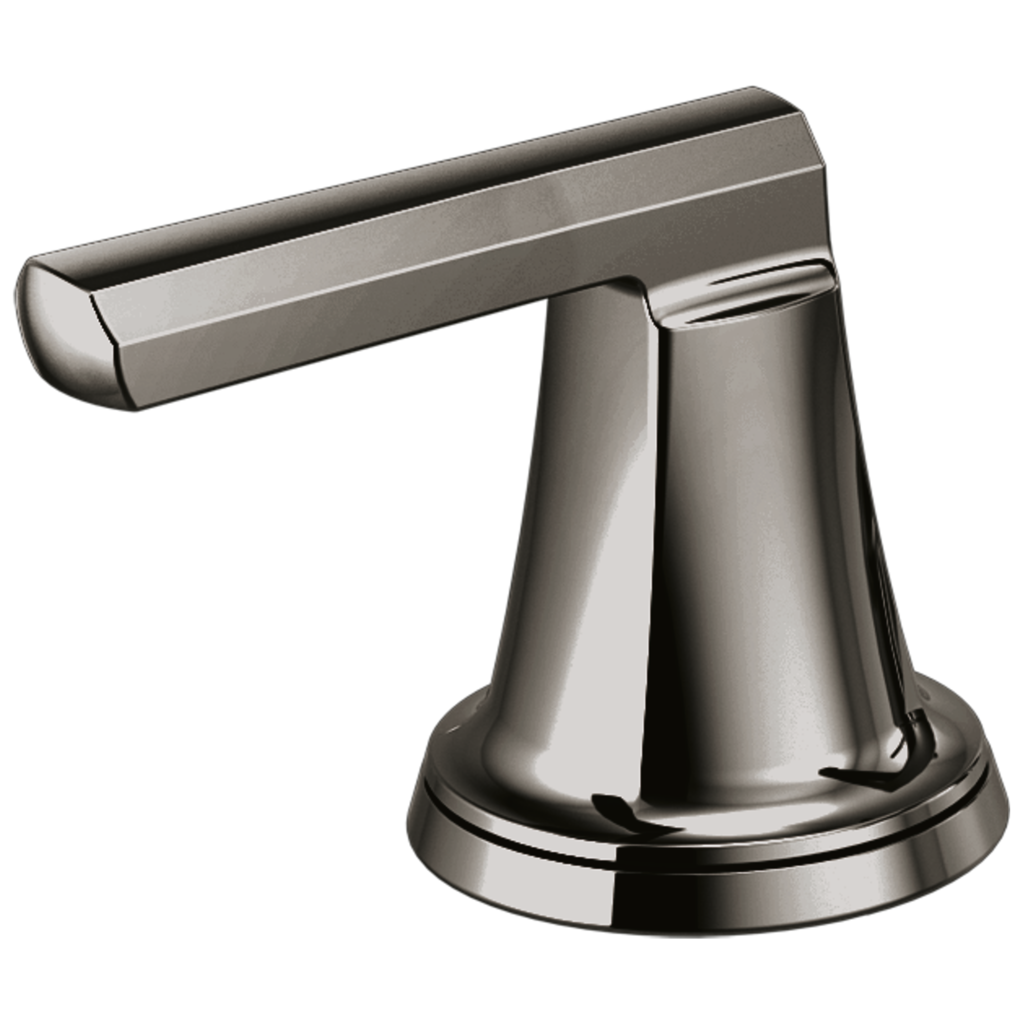 Brizo Levoir™: Roman Tub Lever Handle Kit In Brilliance Black Onyx