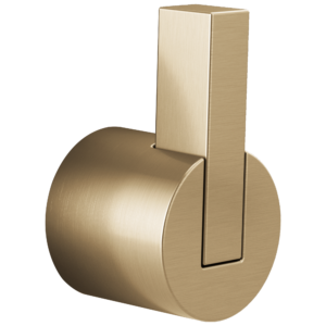 Brizo Litze®: Single-Handle Floor Mount Tub Filler Lever Handle Kit In Luxe Gold