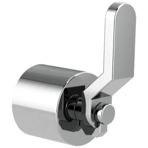 Brizo Litze®: Single-Handle Floor Mount Tub Filler Industrial Lever Handle Kit In Chrome