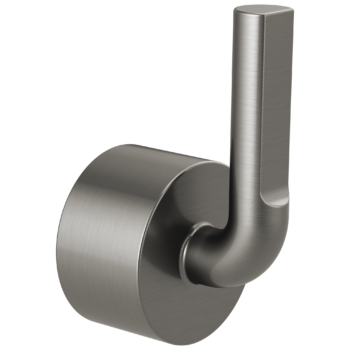 Brizo Litze®: Single-Handle Floor Mount Tub Filler Notch Lever Handle Kit In Luxe Steel