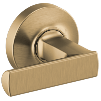 Brizo Kintsu®: Two-Handle Wall Mount Tub Filler Lever Handle Kit In Luxe Gold