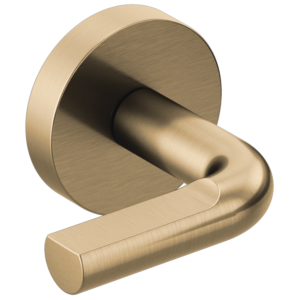 Brizo Litze®: Two-Handle Wall Mount Tub Filler Notch Lever Handle Kit In Luxe Gold