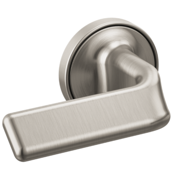 Brizo Allaria™: Two-Handle Wall Mount Tub Filler Twist Lever Handle Kit In Luxe Nickel