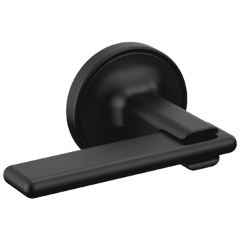 Brizo Allaria™: Two-Handle Wall Mount Tub Filler Lever Handle Kit In Matte Black