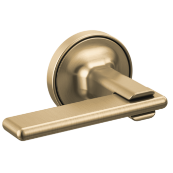 Brizo Allaria™: Two-Handle Wall Mount Tub Filler Lever Handle Kit In Luxe Gold