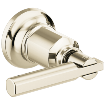 Brizo Invari®: Two-Handle Wall Mount Tub Filler Lever Handle Kit In Polished Nickel