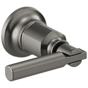 Brizo Invari®: Two-Handle Wall Mount Tub Filler Lever Handle Kit In Luxe Steel