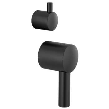 Brizo Jason Wu for Brizo™: Pressure Balance Integrated Trim Lever Handles In Matte Black
