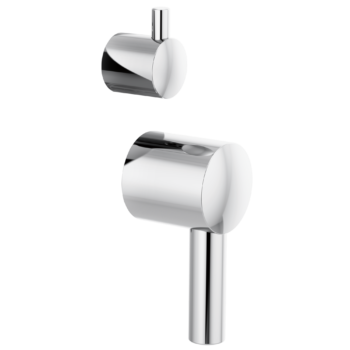 Brizo Odin®: Pressure Balance Integrated Trim Lever Handles In Chrome