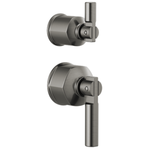 Brizo Invari®: Pressure Balance Valve with Integrated Diverter Trim Lever Handle Kit In Luxe Steel