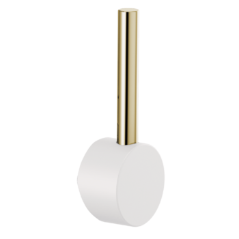 Brizo Jason Wu for Brizo™: Bar Faucet Metal Lever Handle Kit In Matte White / Polished Nickel