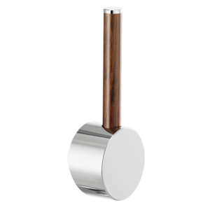 Brizo Odin®: Bar Faucet Wood Lever Handle Kit In Chrome / Wood
