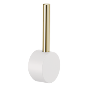 Brizo Jason Wu for Brizo™: Pull-Down Faucet Metal Lever Handle Kit In Matte White/Polished Nickel