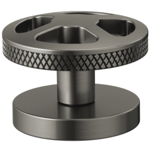Brizo Litze®: Widespread Lavatory Wheel Handle Kit In Luxe Steel