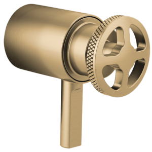 Brizo Litze®: TempAssure® Thermostatic Valve Trim Wheel Handle Kit In Luxe Gold