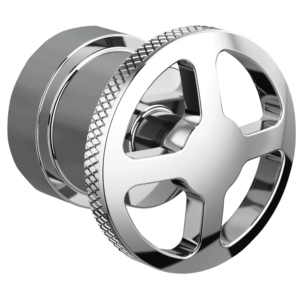 Brizo Litze®: Pressure Balance Valve Only Trim Wheel Handle Kit In Chrome