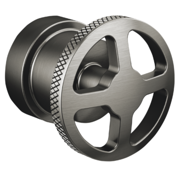 Brizo Litze®: Pressure Balance Valve Only Trim Wheel Handle Kit In Luxe Steel