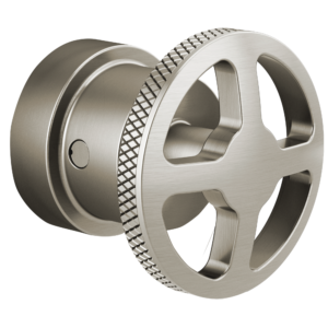 Brizo Litze®: Sensori® Thermostatic Valve Trim Wheel Handle Kit In Luxe Nickel
