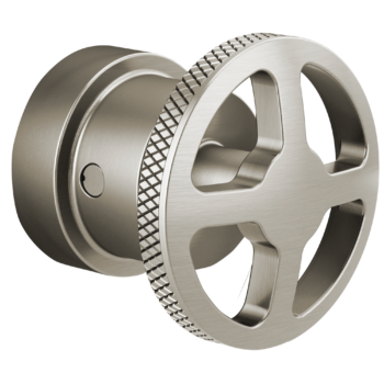 Brizo Litze®: Sensori® Thermostatic Valve Trim Wheel Handle Kit In Luxe Nickel