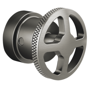 Brizo Litze®: Sensori® Thermostatic Valve Trim Wheel Handle Kit In Luxe Steel