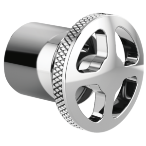 Brizo Litze®: 3 And 6 Setting Diverter Trim Wheel Handle Kit In Chrome