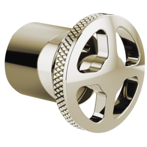 Brizo Litze®: 3 And 6 Setting Diverter Trim Wheel Handle Kit In Polished Nickel