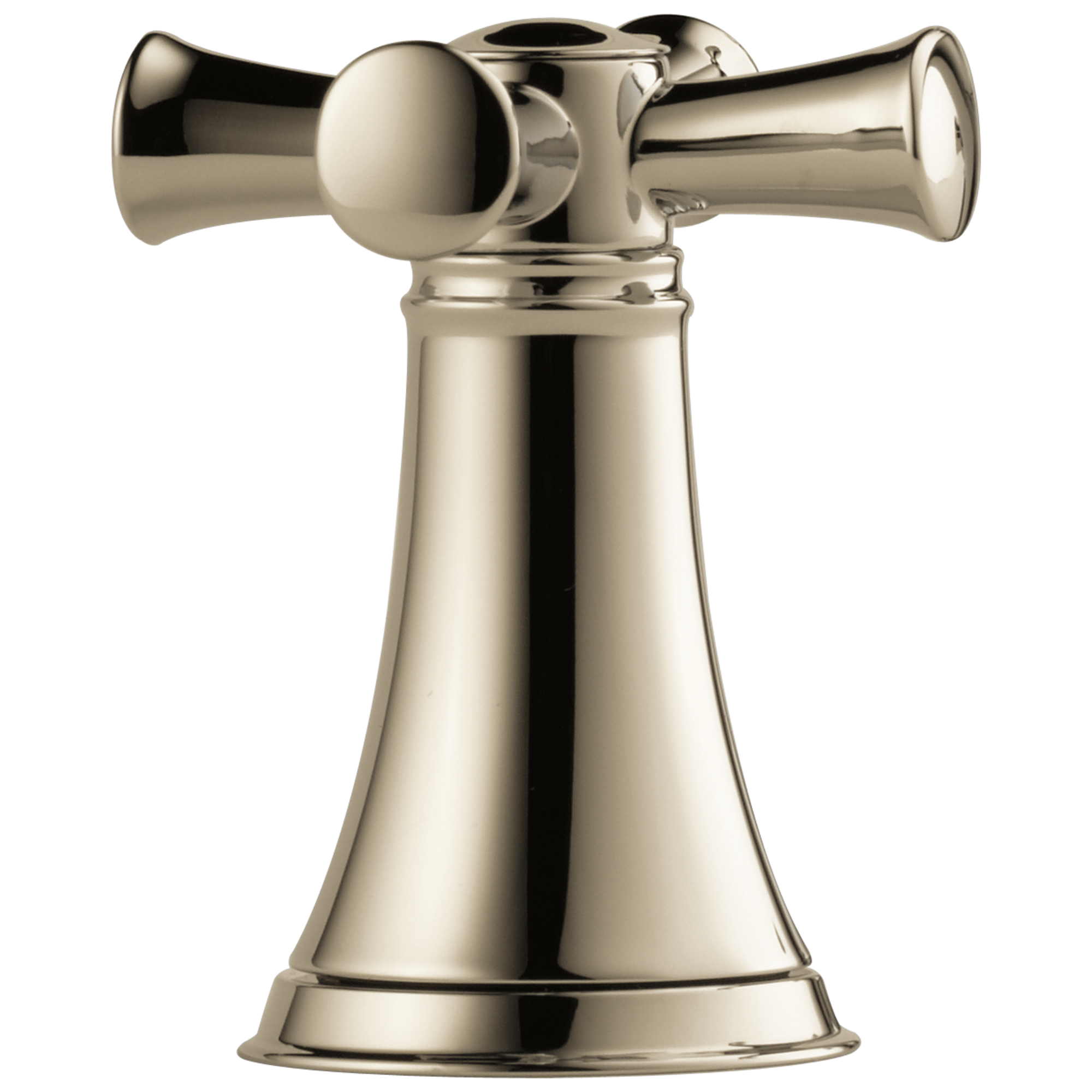 Brizo Baliza®: Widespread Lavatory Cross Handle Kit In Polished Nickel