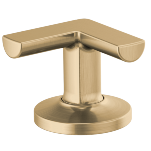 Brizo Kintsu®: Widespread Lavatory Cross Handle Kit In Luxe Gold