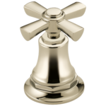 Brizo Rook®: Widespread Lavatory and Bidet Cross Handle Kit In Polished Nickel