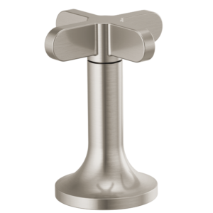 Brizo Odin®: Widespread Lavatory High Cross Handles In Brushed Nickel