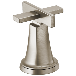 Brizo Levoir™: Widespread Lavatory High Cross Handle Kit In Luxe Nickel