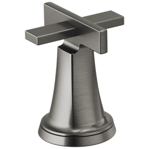 Brizo Levoir™: Widespread Lavatory High Cross Handle Kit In Luxe Steel