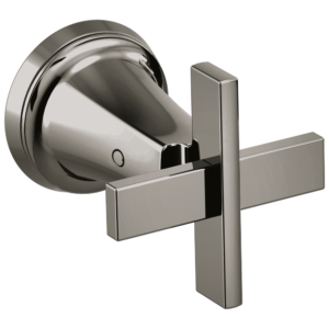 Brizo Levoir™: Wall Mount Lavatory Cross Handle Kit In Brilliance Black Onyx